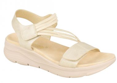 Πέδιλα γυναικεία | Ανατομικά | Amarpies | ABZ28606| Χρυσό - Amarpies - 